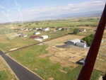 Looking NW at  Crawford Airpark & Grand Mesa