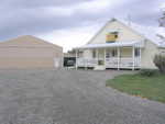 Looking North at front of hangar